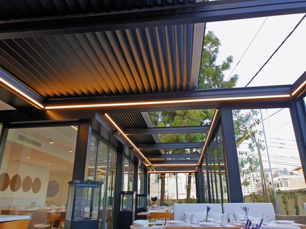 Pergola Moveable Slats