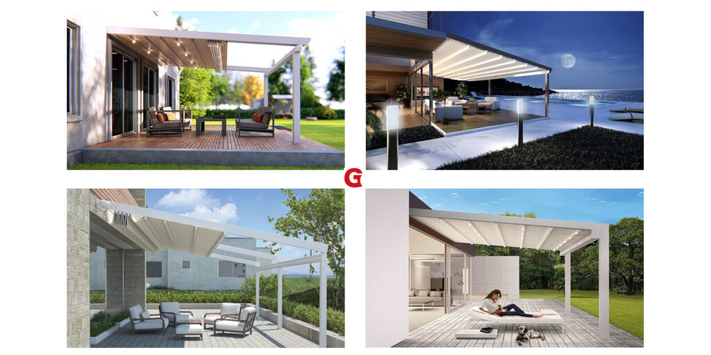 Retractable Pergola Roof