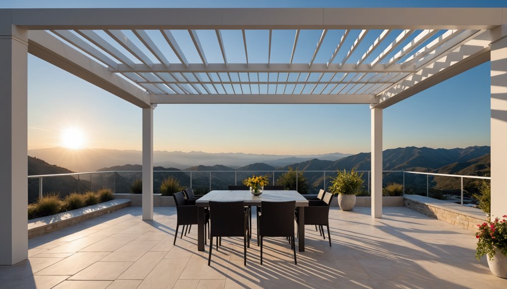 expansive horizon 3 pergola