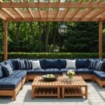 stylish outdoor pergola transformation